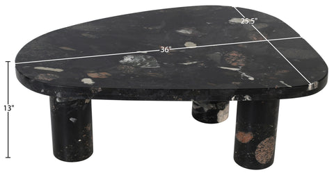Blaire Stone Granite Coffee Table, 1 Piece (Style 2)
