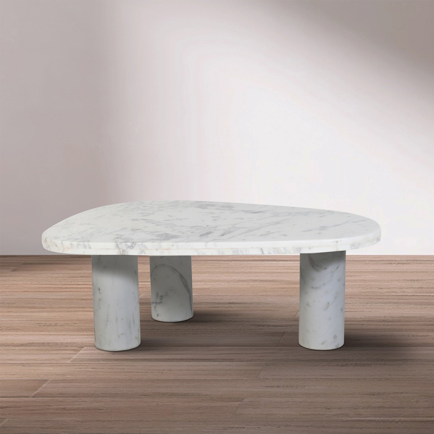 starburst white / grey coffee table