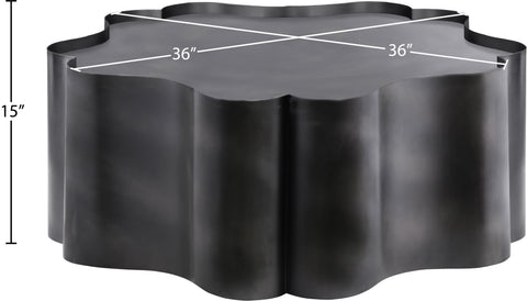 Greer Black Iron Coffee Table, 1 Piece