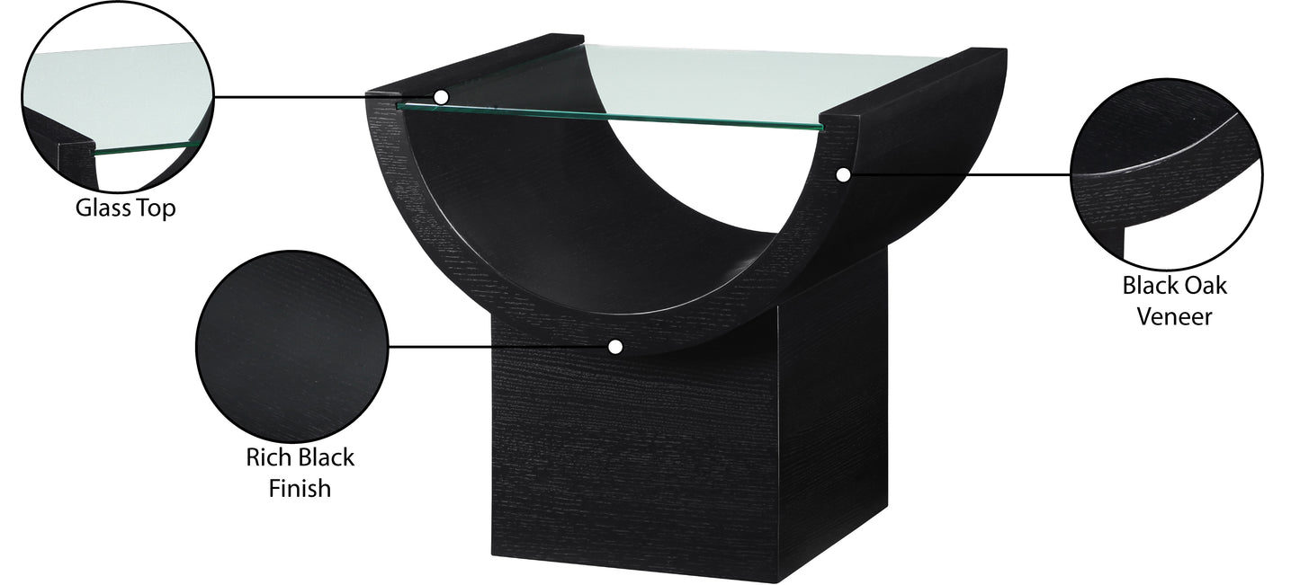 zee black end table et