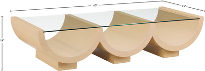 Zee Natural Oak Coffee Table CT