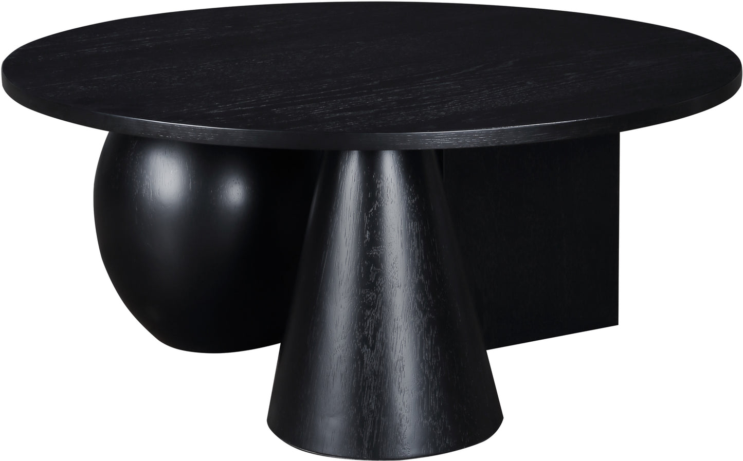 rumble black coffee table