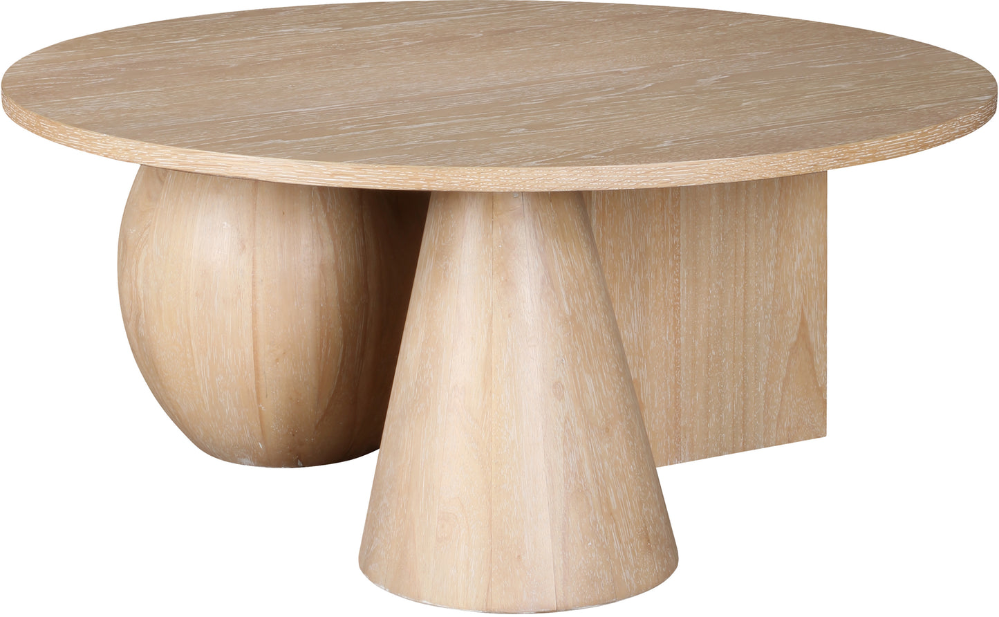 rumble natural oak coffee table