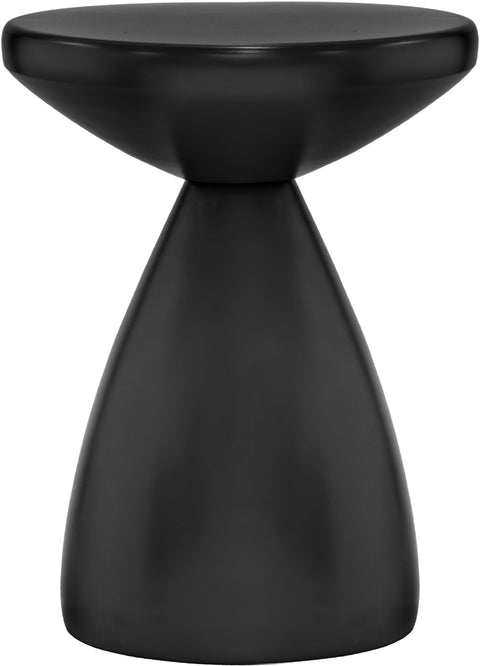 Linden Black Iron End Table, 1 Piece