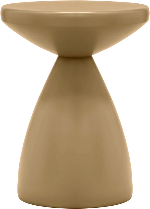 Linden Brown Iron End Table, 1 Piece