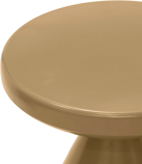 Linden Brown Iron End Table, 1 Piece