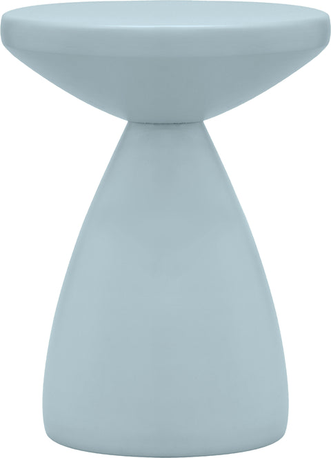 Linden Light Blue Iron End Table, 1 Piece