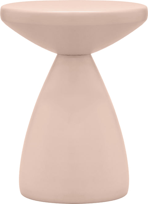 Linden Pink Iron End Table, 1 Piece