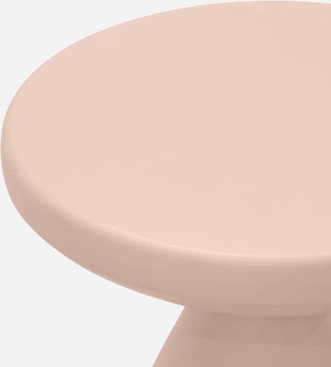Linden Pink Iron End Table, 1 Piece