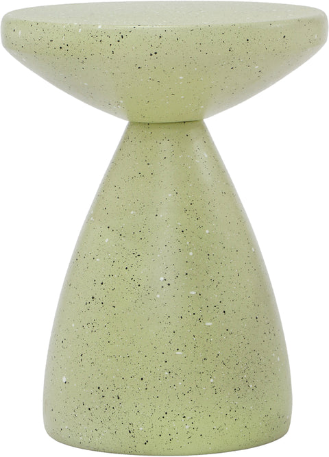 Linden Green Iron Terrazzo End Table, 1 Piece