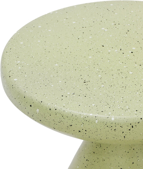Linden Green Iron Terrazzo End Table, 1 Piece