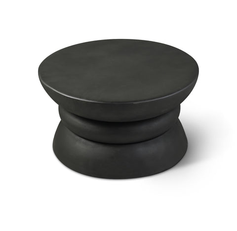 Sage Black Aluminum Coffee Table, 1 Piece