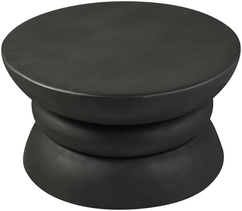 Sage Black Aluminum Coffee Table, 1 Piece
