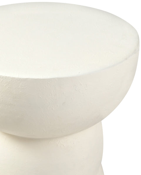 Sage Cream Aluminum End Table, 1 Piece