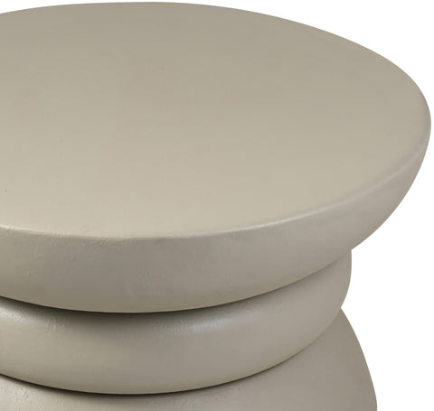 Sage Taupe Aluminum Coffee Table, 1 Piece