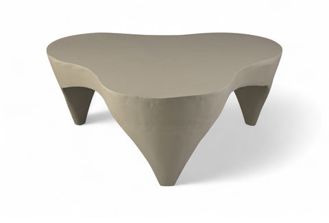 Vale Taupe Aluminum Coffee Table, 1 Piece