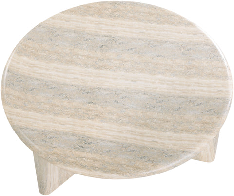 Urban Natural Concrete And Fiberglass Indoor / Outdoor Coffee Table, 1 Piece