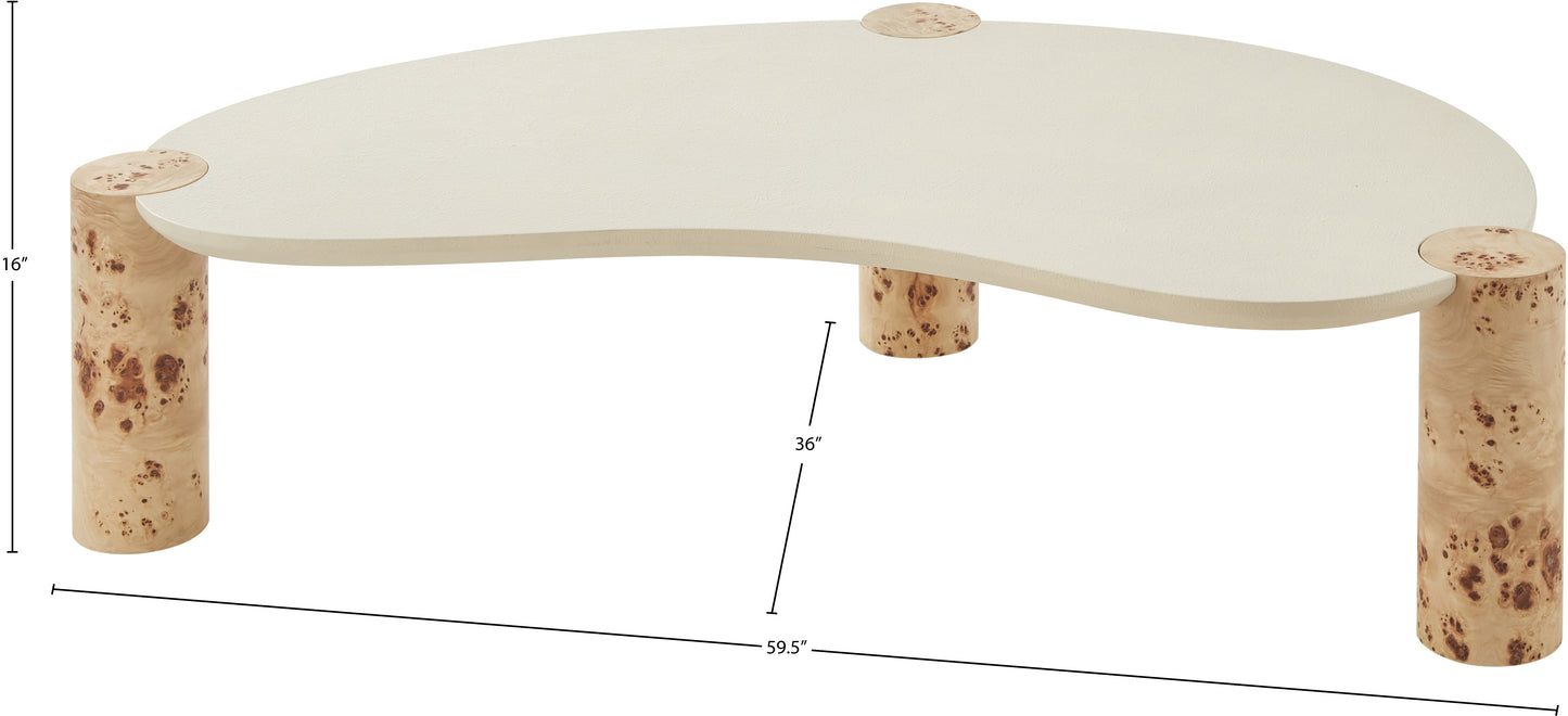 gemma burl coffee table ct