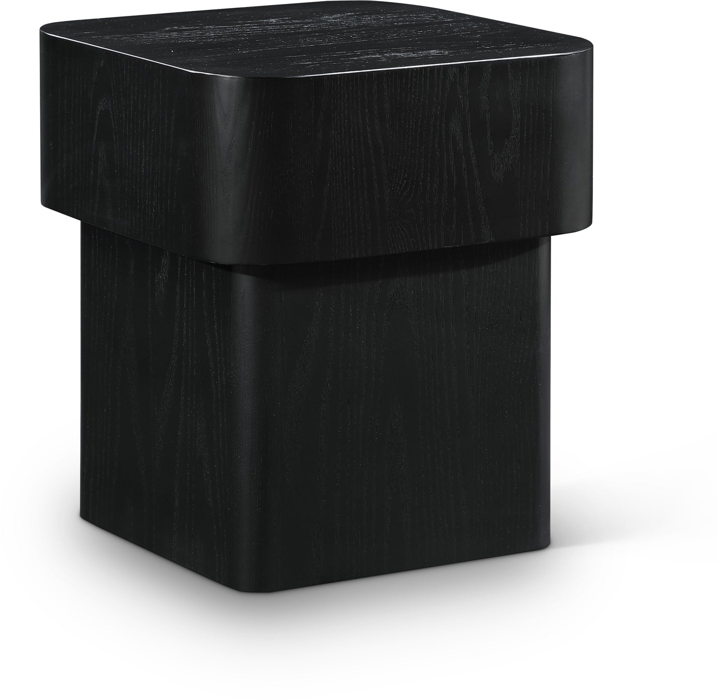 gatsby black end table