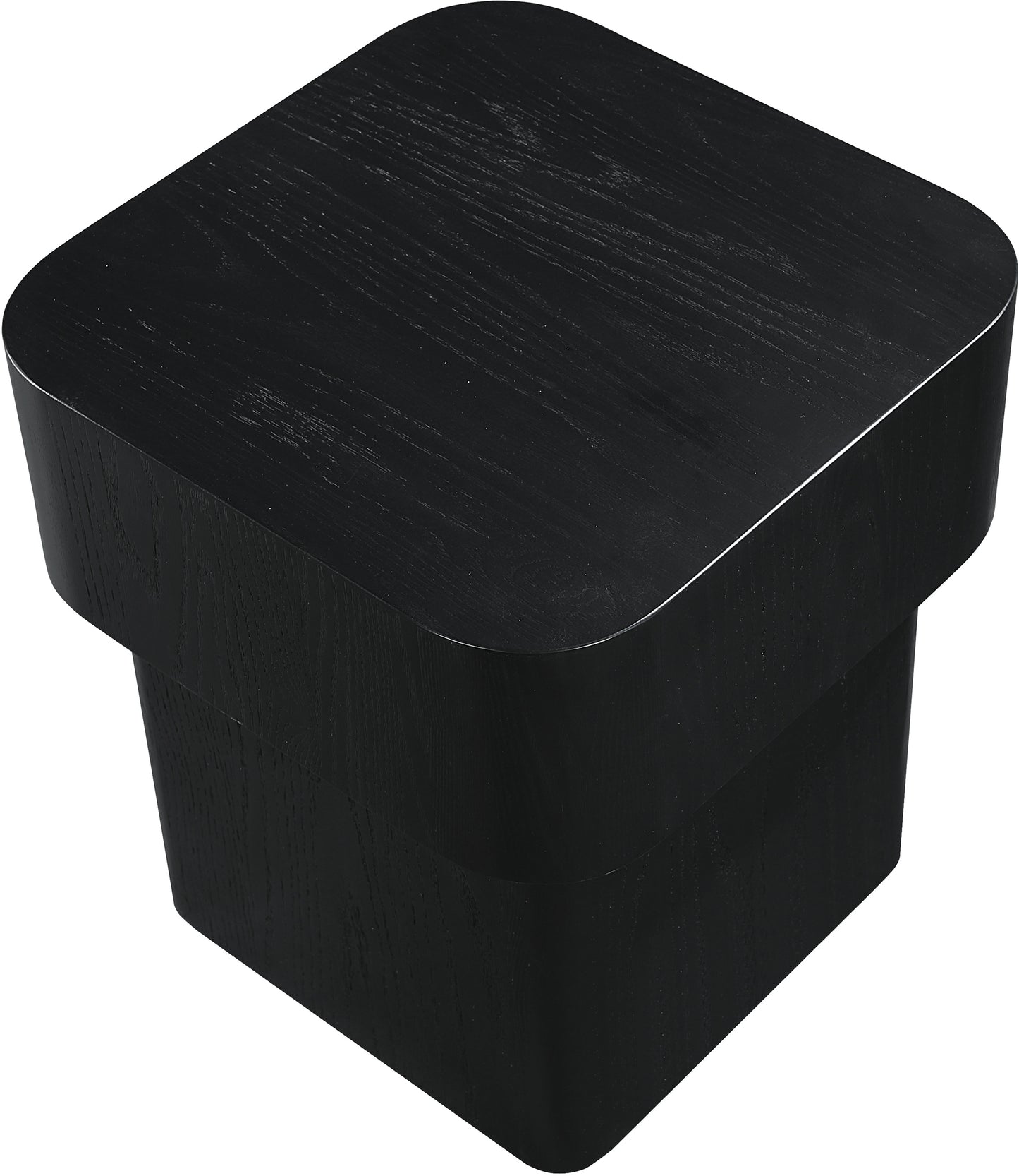 gatsby black end table