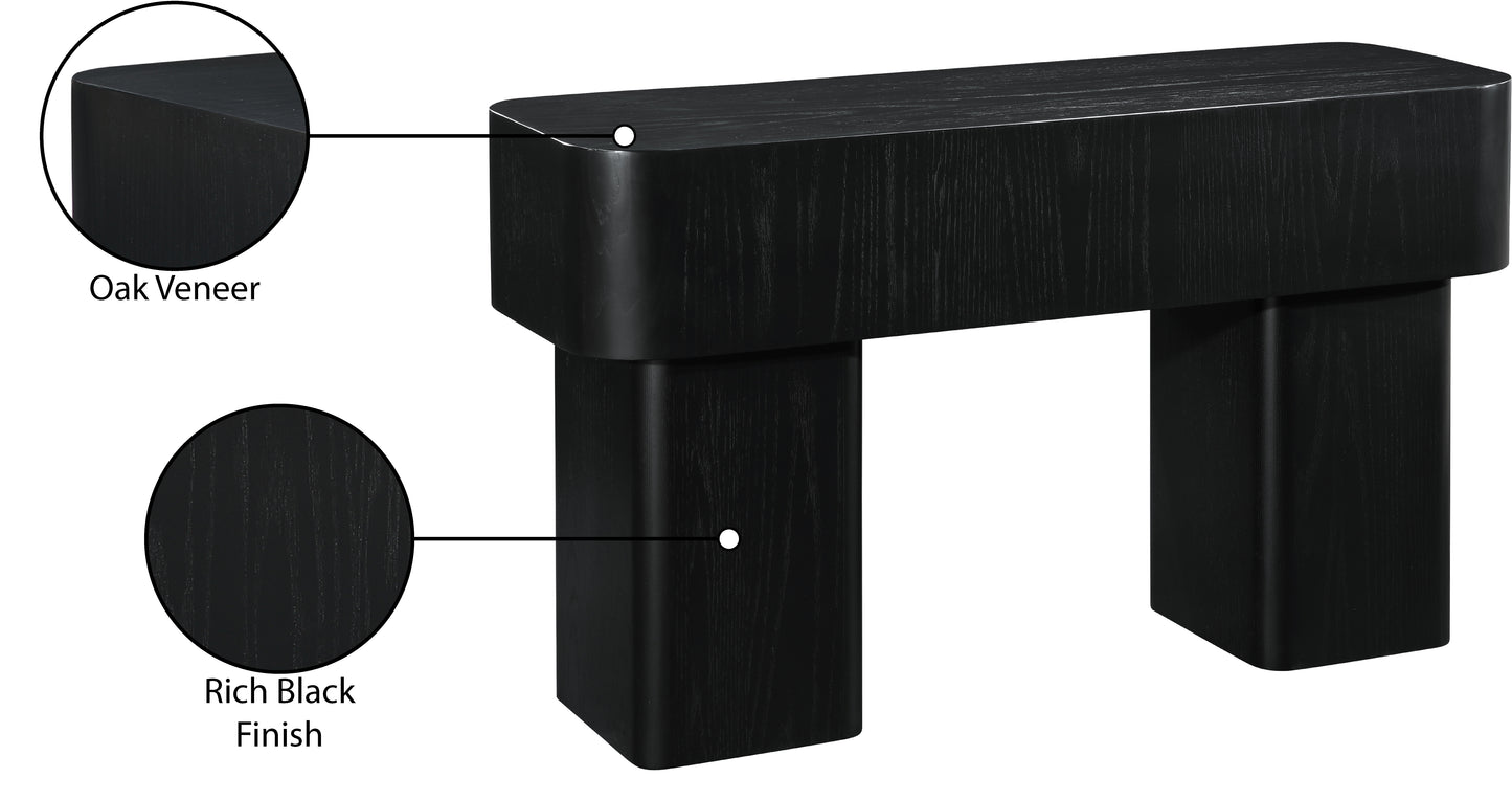 gatsby black console table