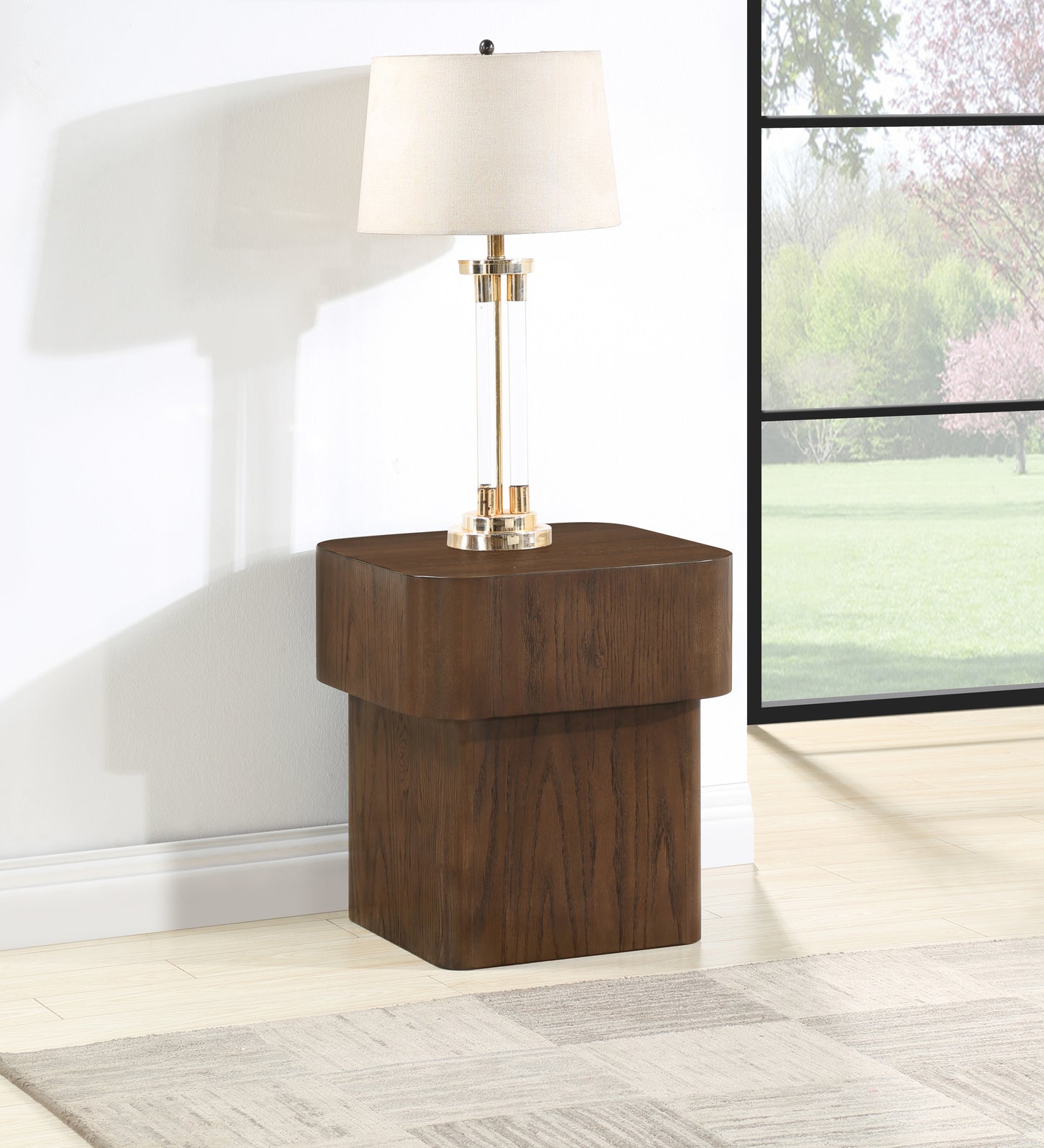 gatsby brown end table