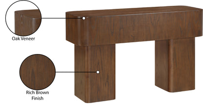 Gatsby Brown Console Table