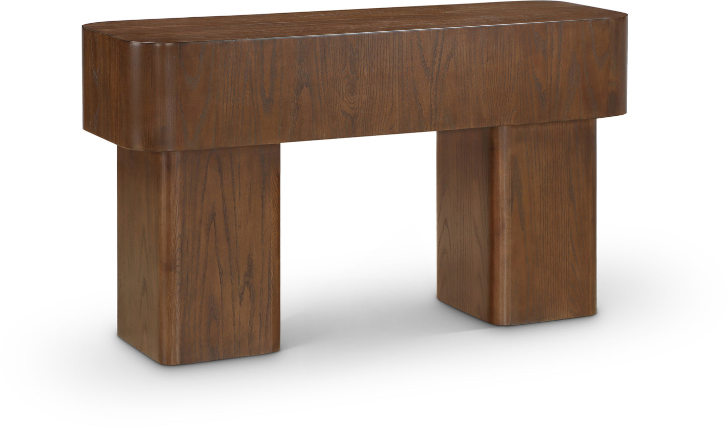 gatsby brown console table