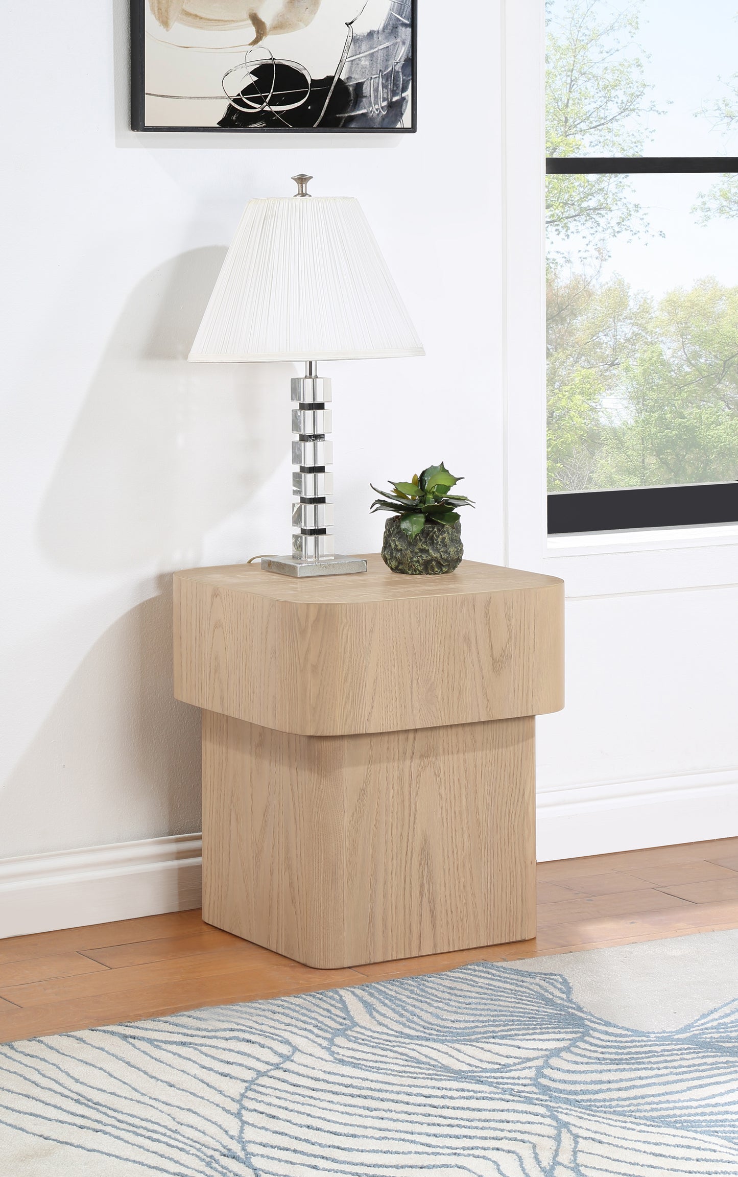 gatsby natural end table