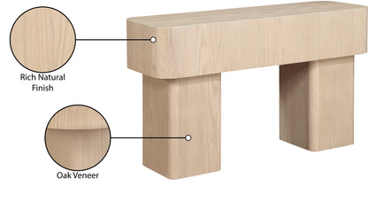 Gatsby Natural Console Table