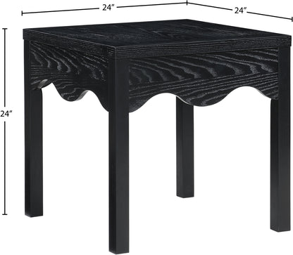 Veranda Black End Table