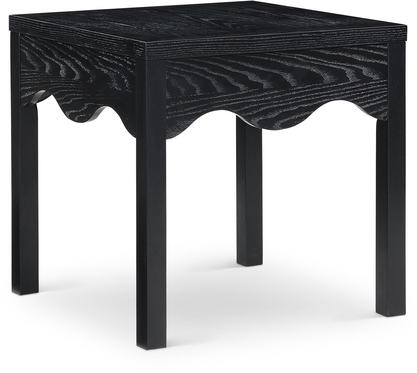 veranda black end table