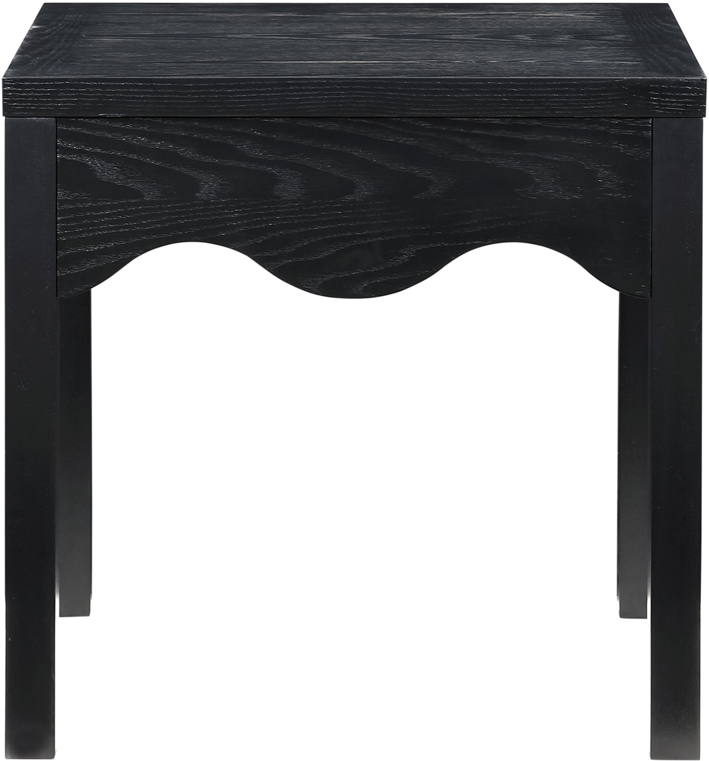 veranda black end table