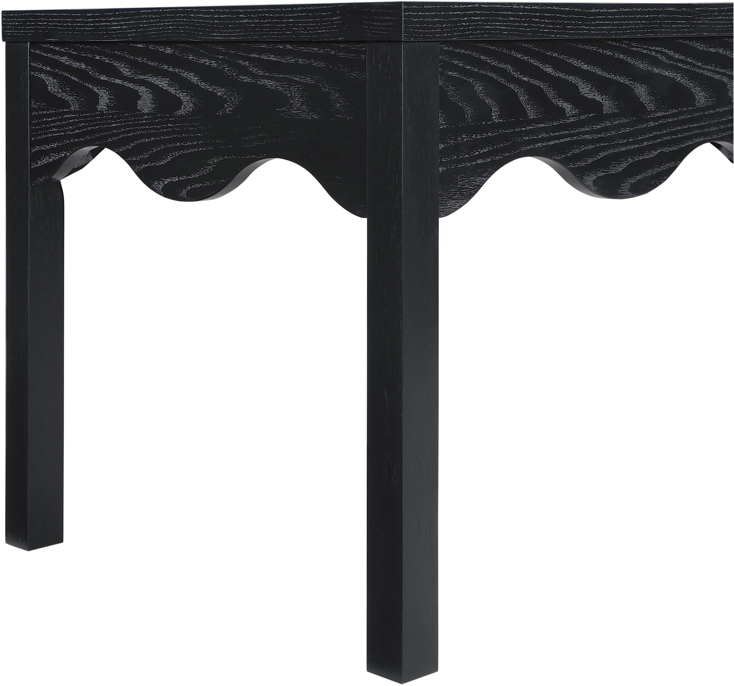 veranda black end table