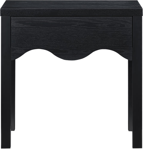 Veranda Black Night Stand