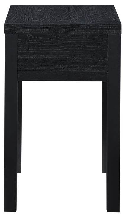 Veranda Black Night Stand