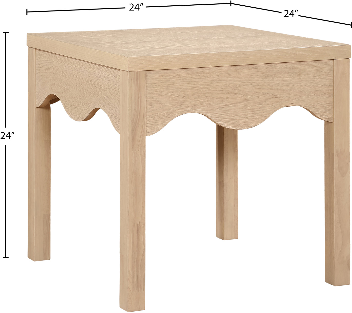 veranda natural end table