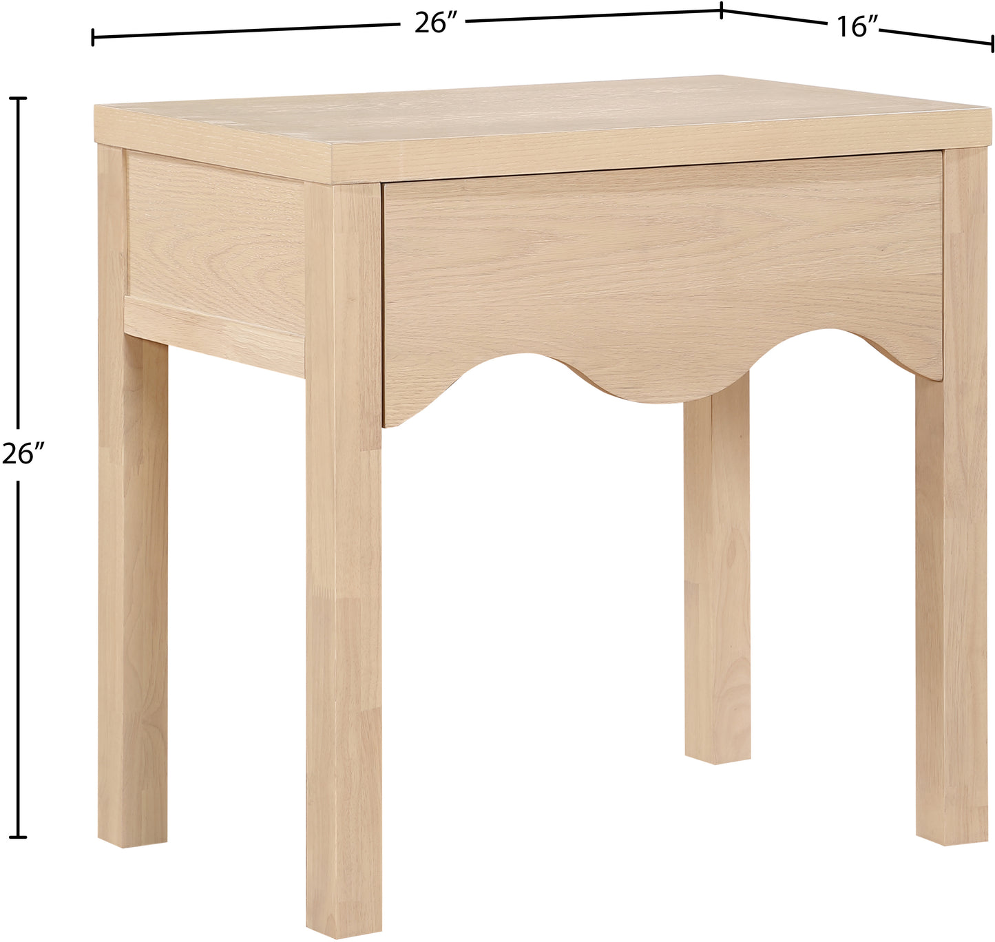 veranda natural night stand