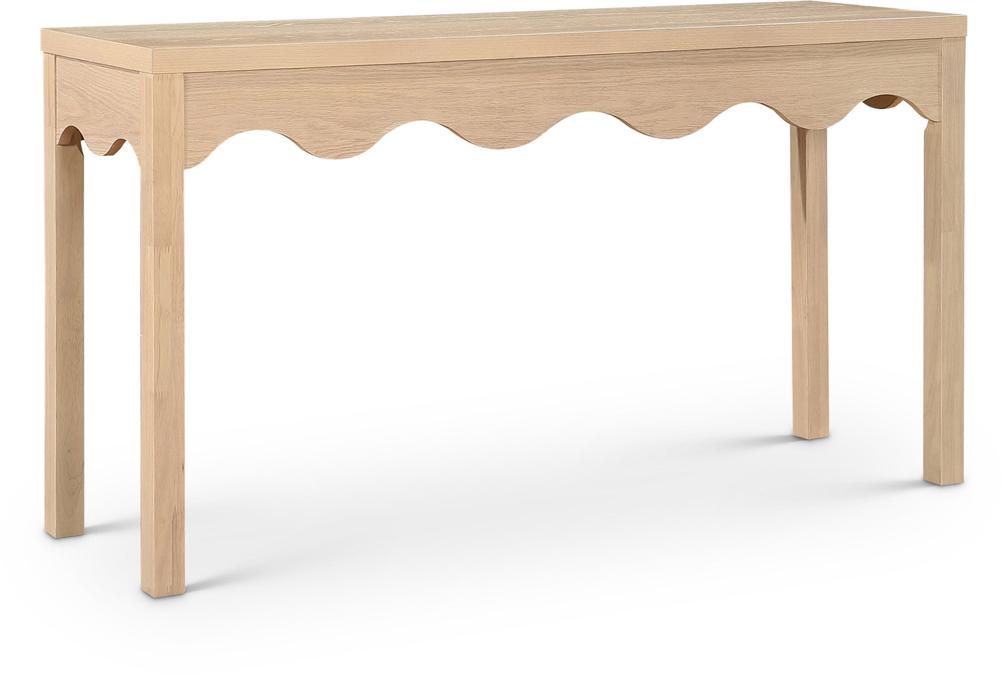 veranda natural console table