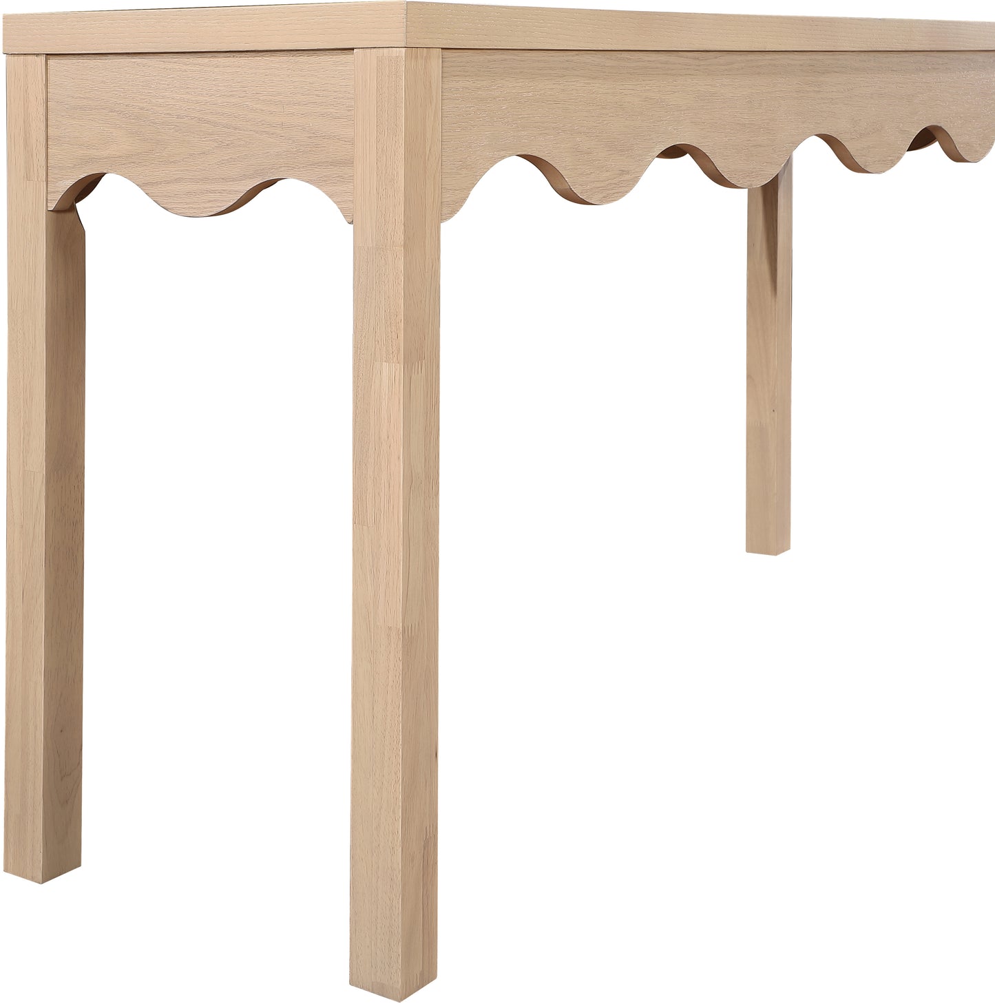 veranda natural console table