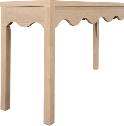 Veranda Natural Console Table