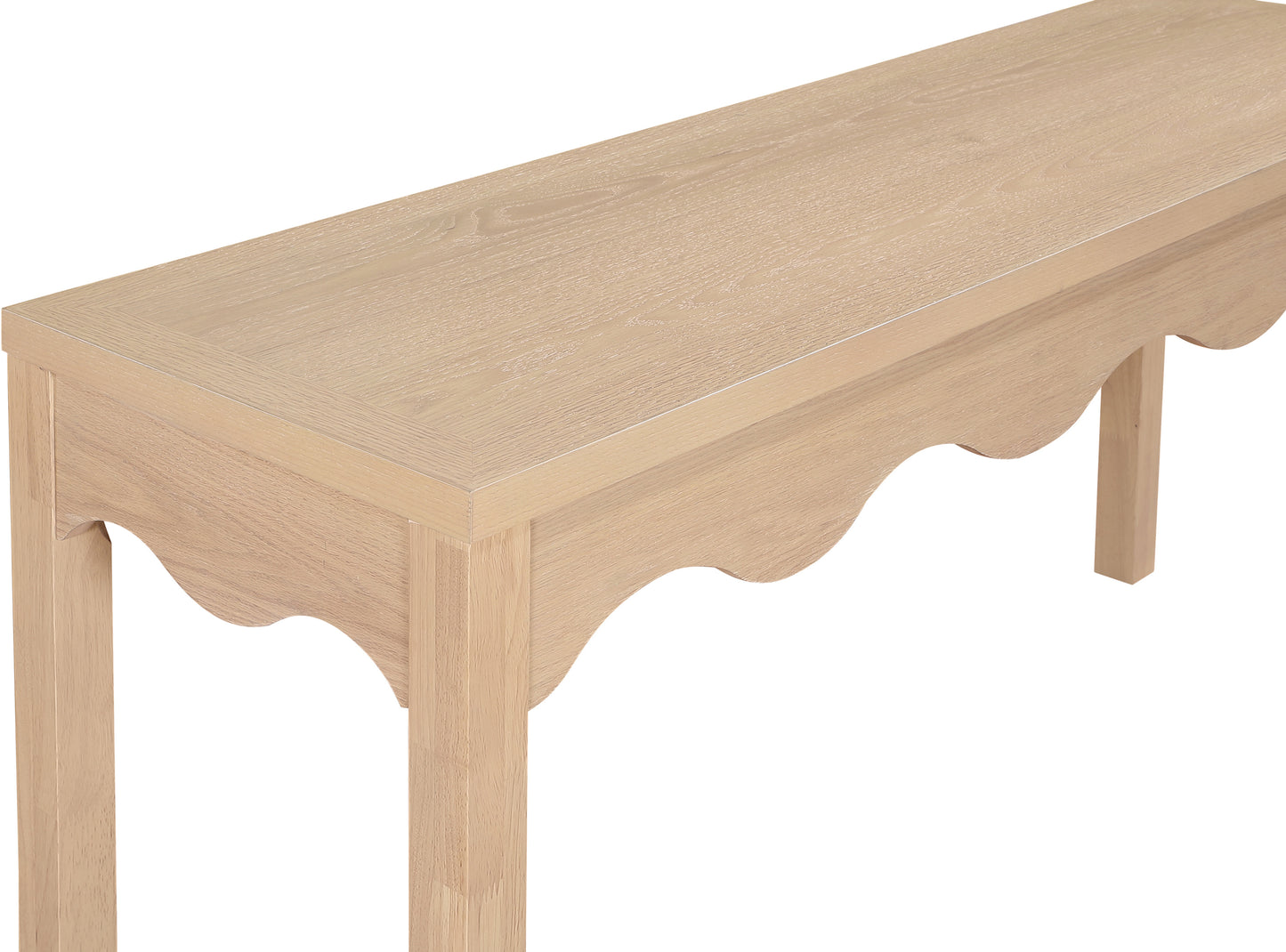 veranda natural console table