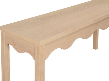 Veranda Natural Console Table