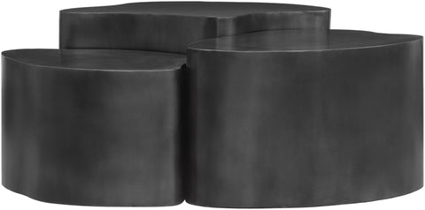 Noelle Black Iron Coffee Table, 1 Piece