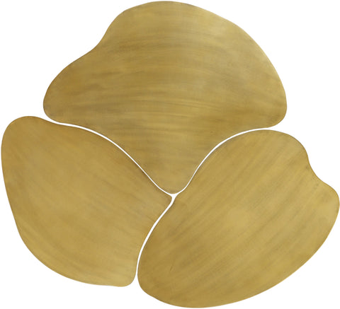 Noelle Gold Iron Coffee Table, 1 Piece