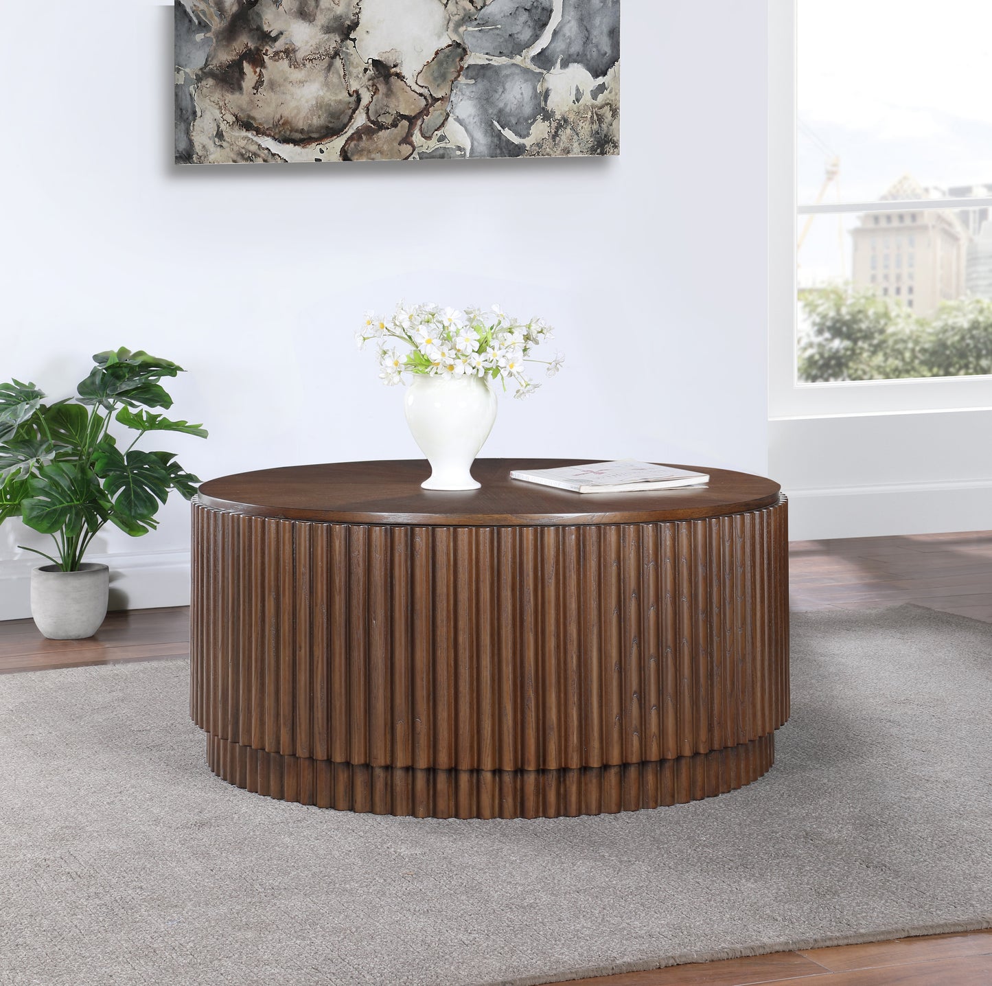 bowie brown coffee table