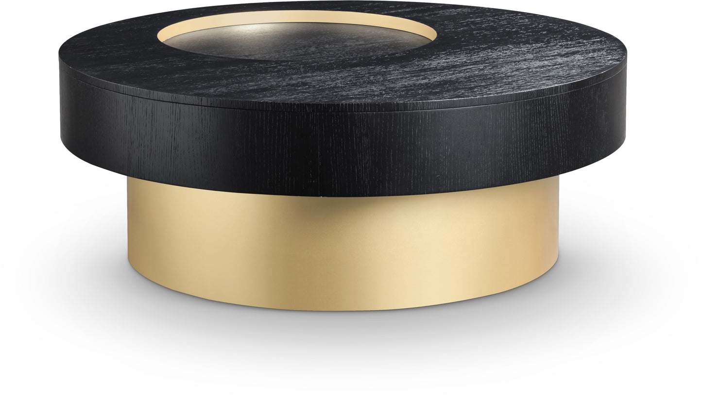 sonia black coffee table