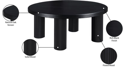 Verona Black Coffee Table CT