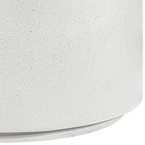 Faye White Concrete Indoor/Outdoor Coffee Table, 1 Piece
