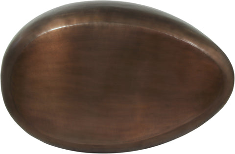 Opal Brown Aluminum Coffee Table, 1 Piece